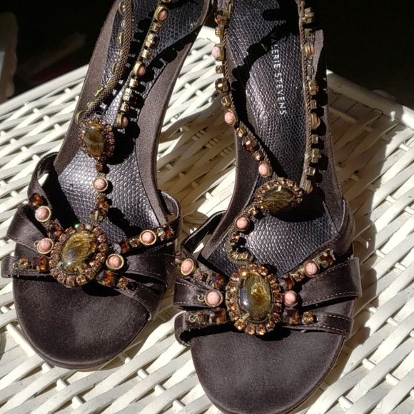 Jeweled Heels size 6 - Picture 3 of 8